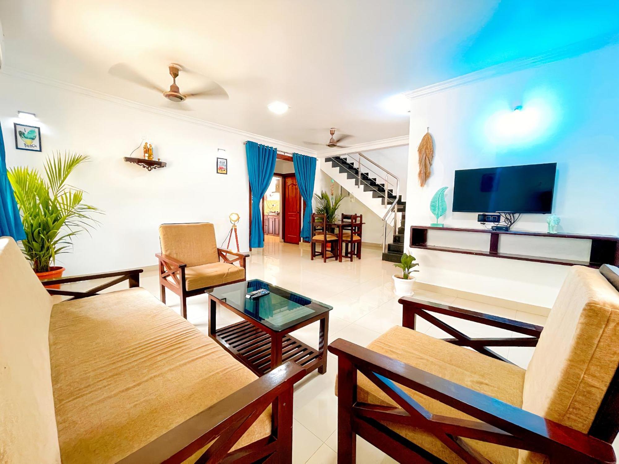 Calvin'S 3 Bdr Villa Benaulim Bagian luar foto